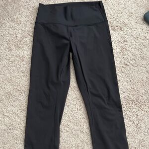 Lululemon Black Crops Size 8
